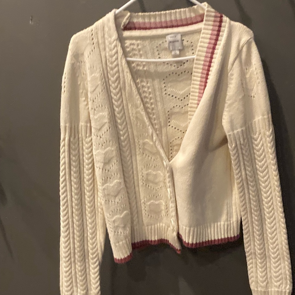 Anthropologie size large asymmetrical size large sweater excellent condition - Picture 5 of 10